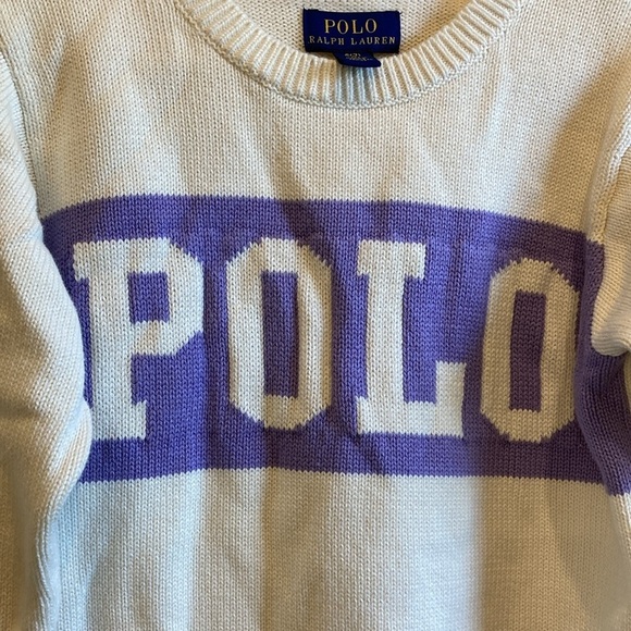Kids Polo Ralph Lauren Crewneck Logo Sweater - Picture 5 of 8